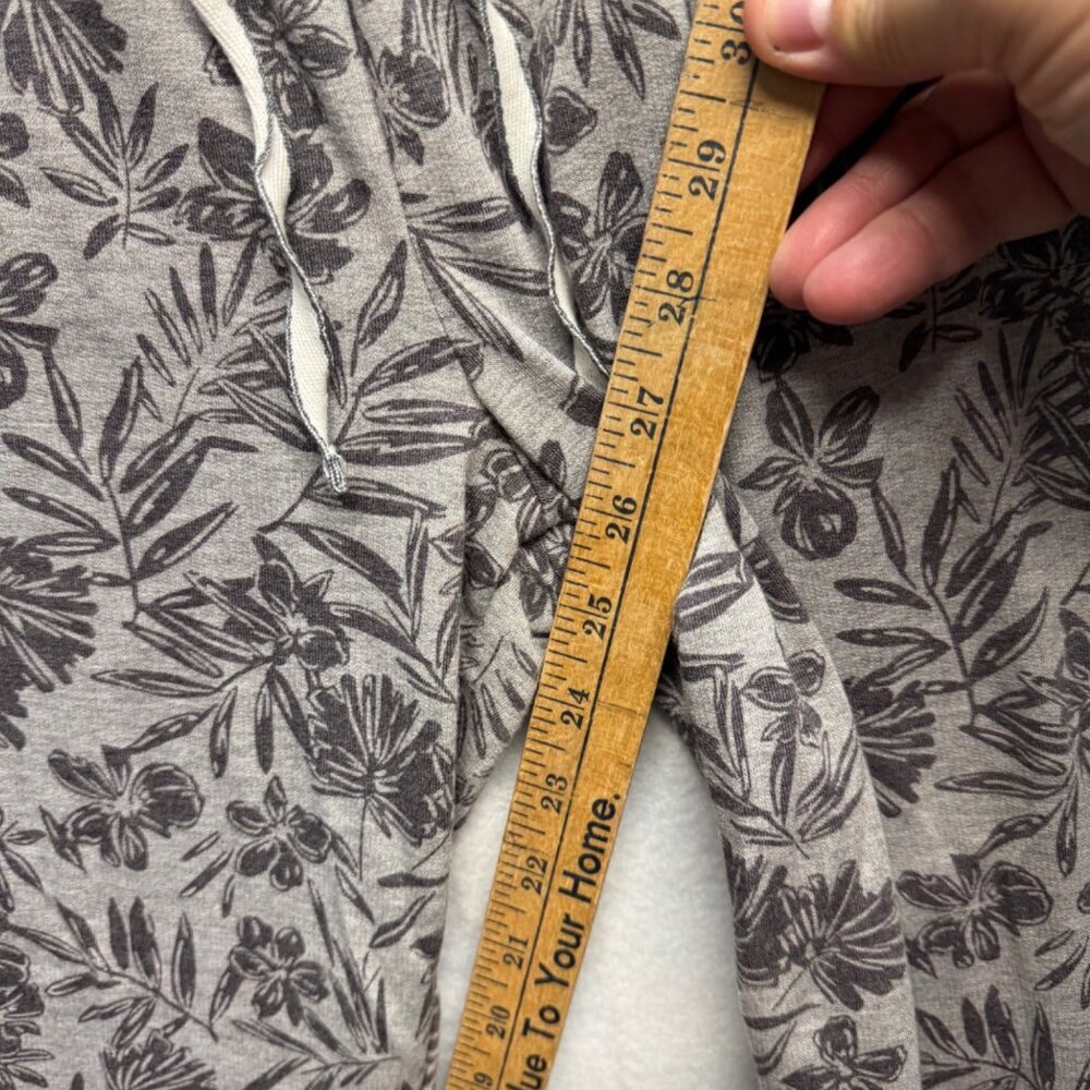 Cuddl Duds Womens Floral Print Drawstring Lounge Pants M Polyester Rayon Blend - Picture 6 of 8